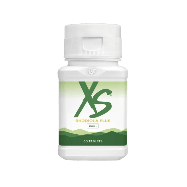 Rhodiola Plus XS™ - Suplemento natural con vitamina C para energía y resistencia