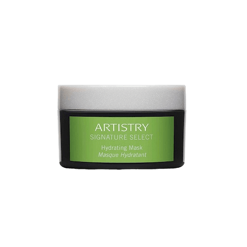 Tarro de Mascarilla Hidratante Artistry Signature Select™, cuidado intensivo con fórmula nutritiva.