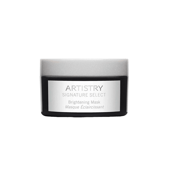 Mascarilla iluminadora Artistry Signature Select en envase blanco