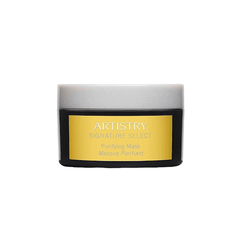 Mascarilla purificante Artistry Signature Select con envase amarillo